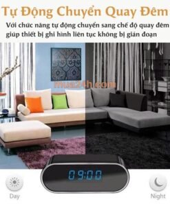 Giá camera mini an ninh đồng hồ để bàn T12 bảo mật
