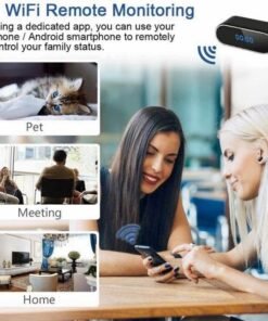 Giá camera mini an ninh đồng hồ để bàn T12 bảo mật