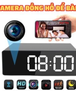 Giá camera mini an ninh đồng hồ để bàn T13pro bảo mật