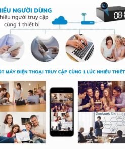 Giá camera mini an ninh đồng hồ để bàn T13pro bảo mật