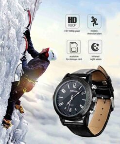 Giá camera mini an ninh đồng hồ đeo tay S13 dây da bảo mật