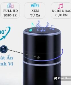 Giá camera mini an ninh Loa Bluetooth Mắt Ẩn Xoay 360 Độ bảo mật
