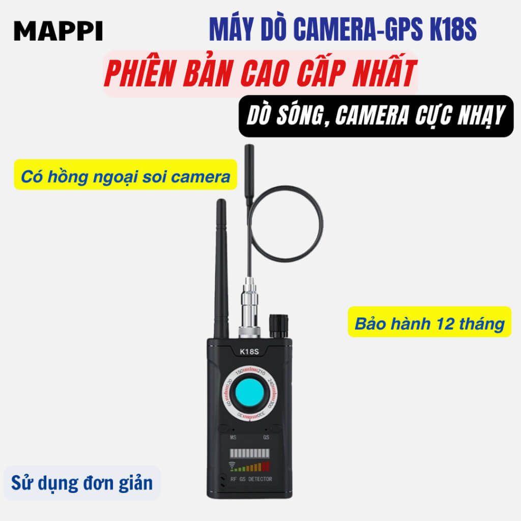 Máy Dò Sóng Phát Hiện Nghe Lén