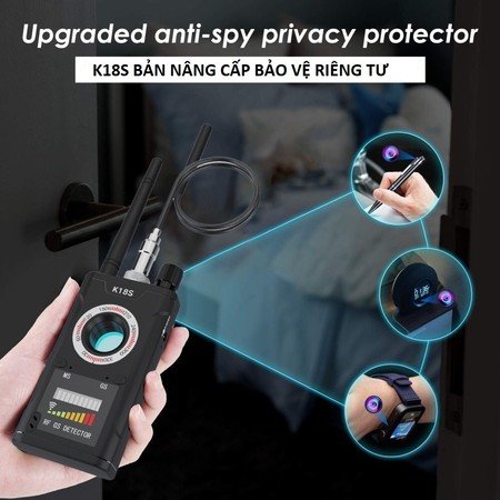 Máy Dò Sóng Phát Hiện thiết bị ghi âm hợp pháp