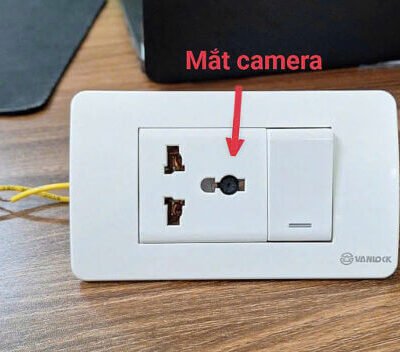 Camera Ngụy Trang ổ Cắm điện âm Tường
