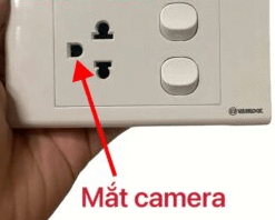 Camera Ngụy Trang ổ Cắm điện Trong Nhà 1 Chấu 1