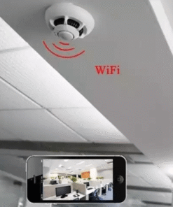 Camera Ngụy Trang Wifi Báo Khói 3