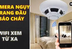 Camera Ngụy Trang Wifi Báo Khói 7
