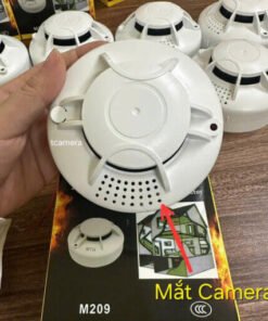Camera Ngụy Trang Wifi Báo Khói Dòng 220v (3)