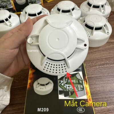 Camera Ngụy Trang Wifi Báo Khói Dòng 220v (3)