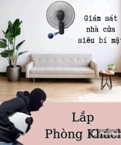 Camera Ngụy Trang Wifi Quạt Treo Tường
