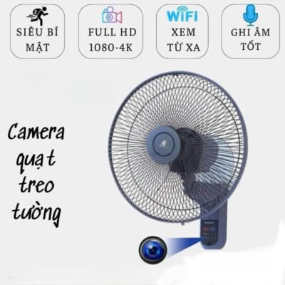 Camera Ngụy Trang Wifi Quạt Treo Tường