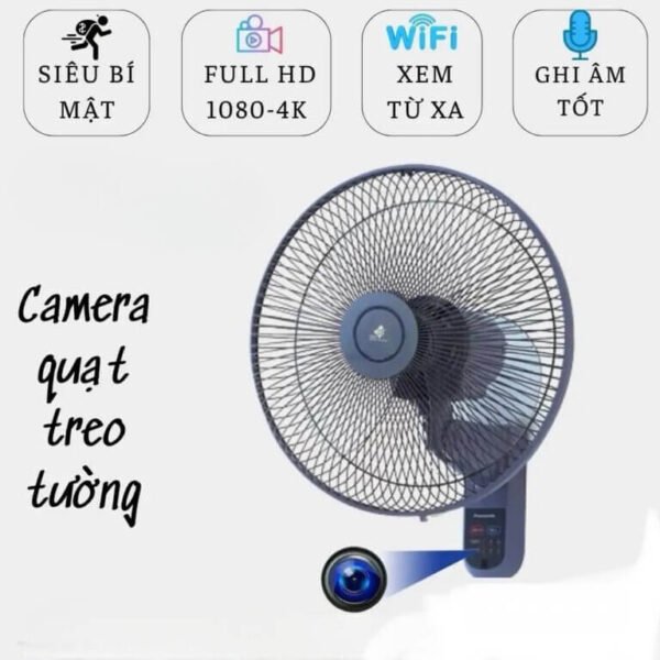 camera mini an ninh Wifi Quạt Treo Tường