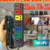 Giá camera mini an ninh ổ cắm điện lioa dài 6 lỗ bảo mật