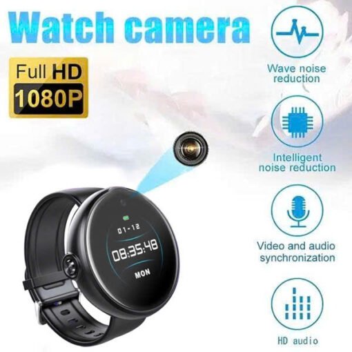 Camera Đồng Hồ Đeo Tay Điện Tử Thông Minh Sm003