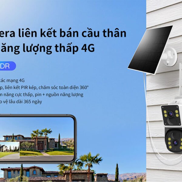 Camera Dùng Sim 4g Pin Năng Lượng Mặt Trời