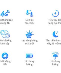 Camera Dùng Sim 4g Pin Năng Lượng Mặt Trời