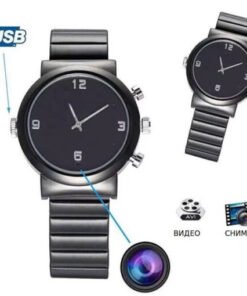 Camera Ngụy Trang đồng Hồ đeo Tay S15 Dây Kim Loại
