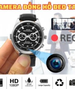 Camera Ngụy Trang đồng Hồ đeo Tay S16 Dây Da Tích Hợp Xem Đêm Và Thẻ