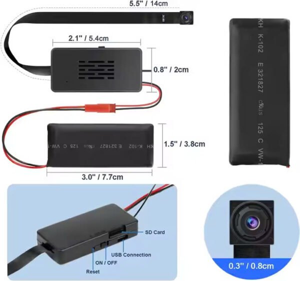 Camera Siêu Nhỏ Cúc Áo V99xs Pro