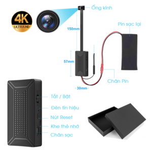 Camera Sieu Nho V99P Ho Tro Hong Ngoai Xem Dem 2