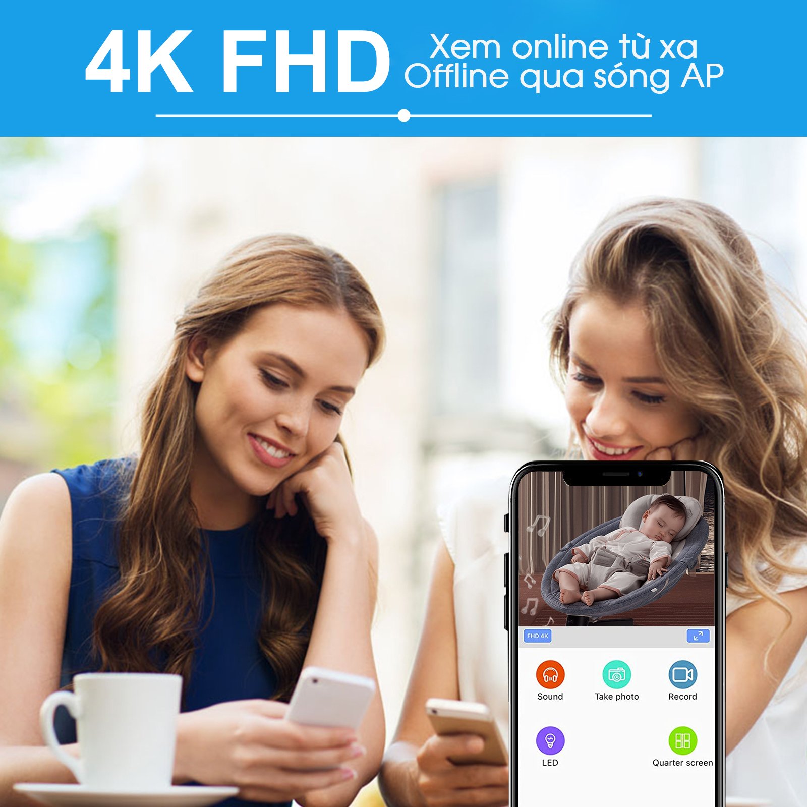 Camera Sieu Nho V99P Ho Tro Hong Ngoai Xem Dem 6