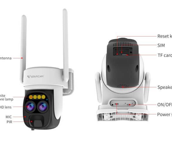 Camera Xoay 360 4g Năng Lượng Mặt Trời