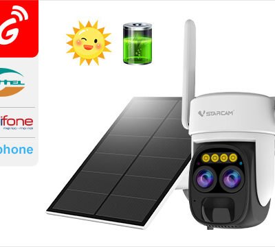 Camera Xoay 360 4g Năng Lượng Mặt Trời