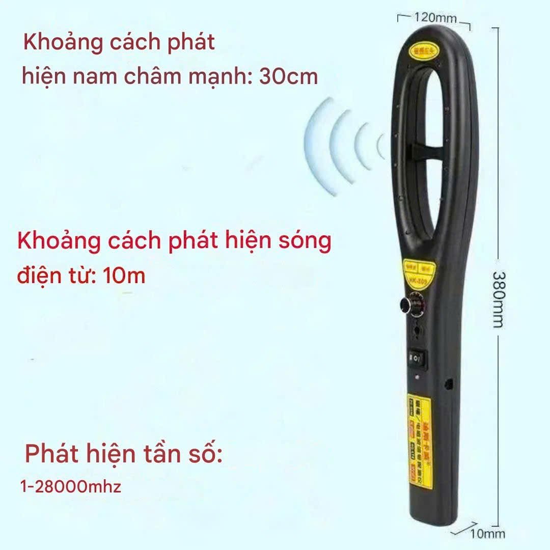 Máy Dò Sóng Phát Hiện Nghe Lén, Dò Tìm Định Vị Gps Chuyên Dụng Hk (1)