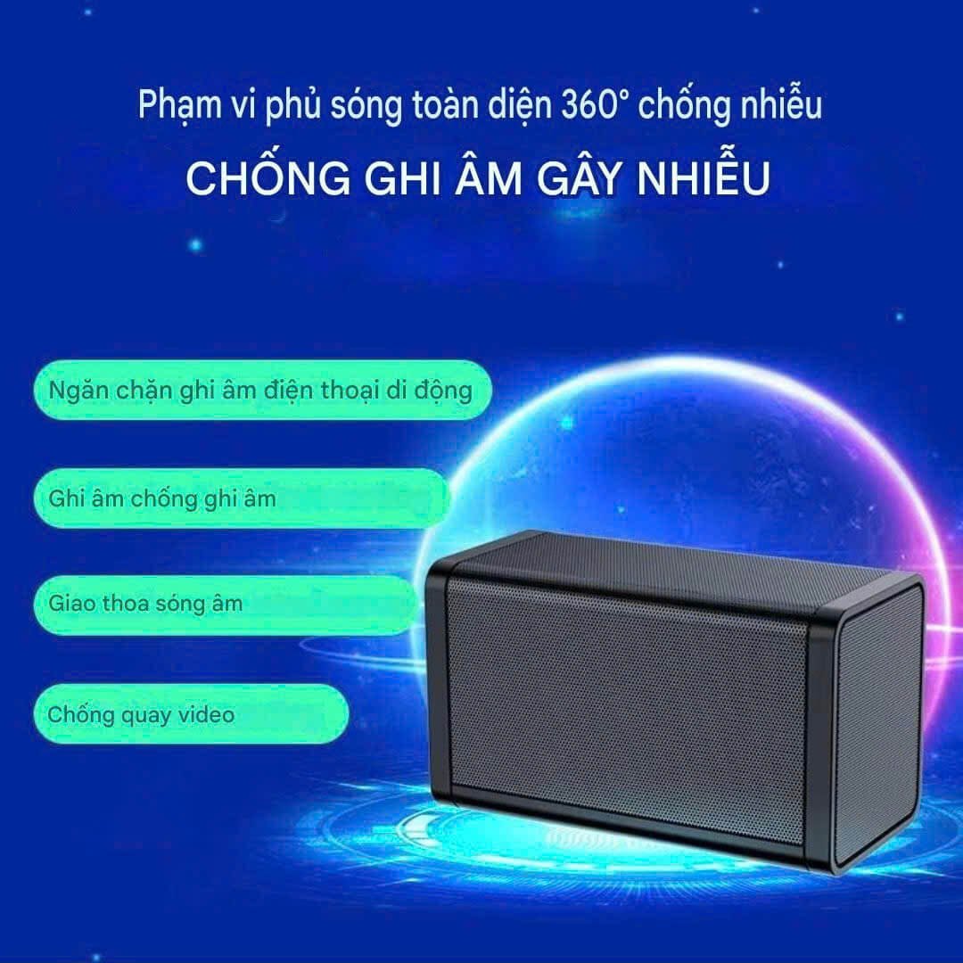 Máy Phá Sóng Âm Thanh Công Suất Lớn – T2 Ngăn Chặn Nghe Trộm, thiết bị ghi âm hợp pháp (3)