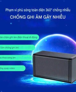 Máy Phá Sóng Âm Thanh Công Suất Lớn – T2 Ngăn Chặn Nghe Trộm, thiết bị ghi âm hợp pháp (4)