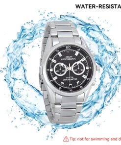 đồng Hồ Camera đeo Tay Dây Bạc Kim Loại