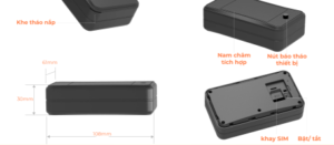 Thiết Bị định Vị Không Dây Nghe âm Thanh Xung Quanh 4g, Pin 30 Ngày (2)