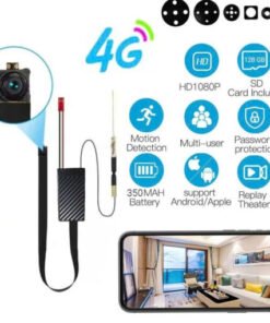 Camera Cúc Áo 4g Gắn Sim – Xem Từ Xa Trên Điện Thoại