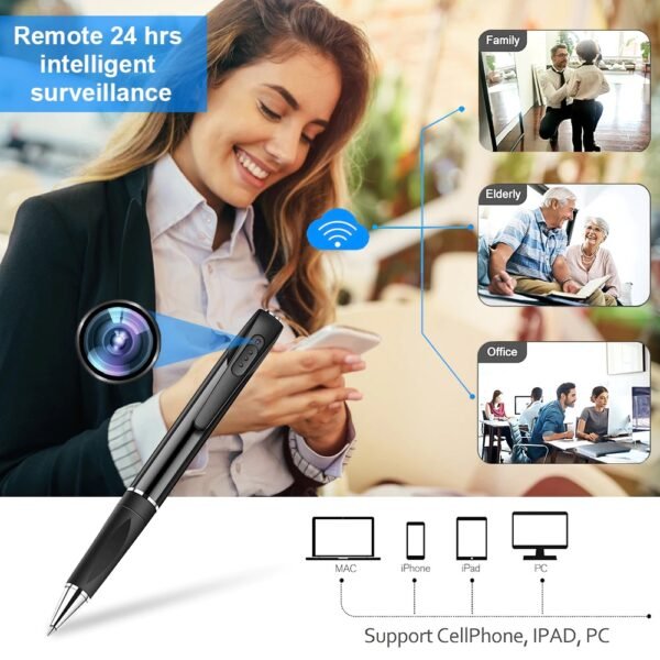 camera mini an ninh But V10 Wifi 1080P Cai Dat Xem Tu Xa 2029