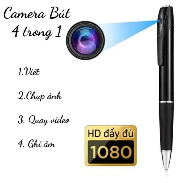 camera mini an ninh Bút V10 Wifi 1080p Cài Đặt Xem Từ Xa