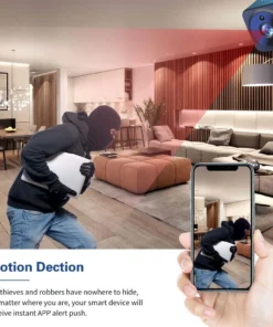 Camera Mini Wifi Trong Nhà Nhỏ Gọn (3)