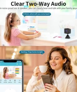 Camera Mini Wifi Trong Nhà Nhỏ Gọn