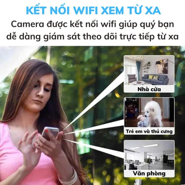 Camera Wifi Mini Cho camera mini an ninh Nhỏ Gọn