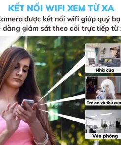 Camera Wifi Mini Cho Nhà Tắm Nhỏ Gọn
