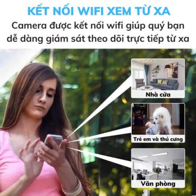 Camera Wifi Mini Cho Nhà Tắm Nhỏ Gọn