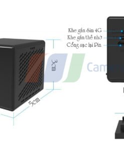 Camera 4G Pin Full 2K 3