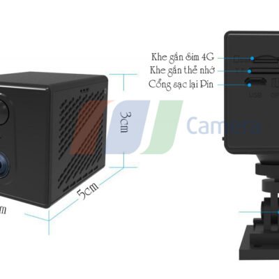 Camera 4G Pin Full 2K 3