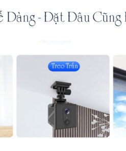 Camera 4G Pin Full 2K 4