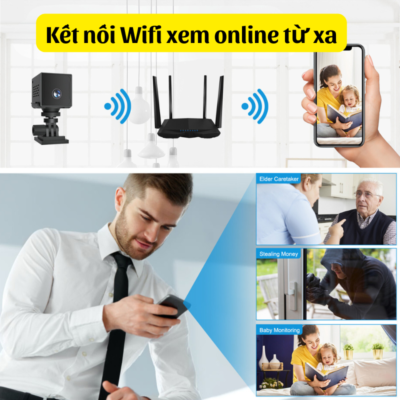 Camera Wifi Mini 2K Pin 5 Ngay 4