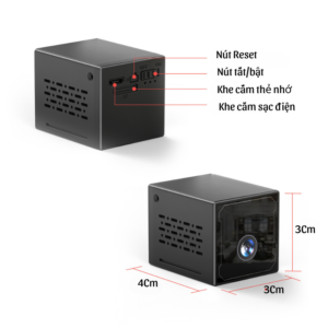 Camera Wifi Mini 2K Pin 5 Ngay 7