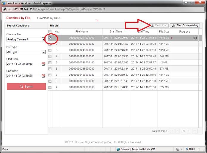 Cách lấy dữ liệu đầu ghi camera từ xa về máy tính tại shopcamerahd