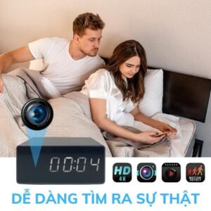 Camera ngụy trang đồng hồ để bàn