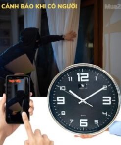 Camera tích hợp camera đồng hồ treo tường ảnh thư viện sản phẩm 24