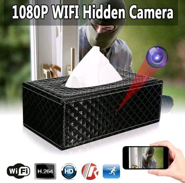 Camera ngụy trang hộp giấy ăn an toàn - hình ảnh 23